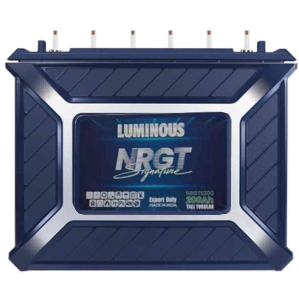 LUMINOUS NRGT Signature 220AH 12V Tall Tubular Battery