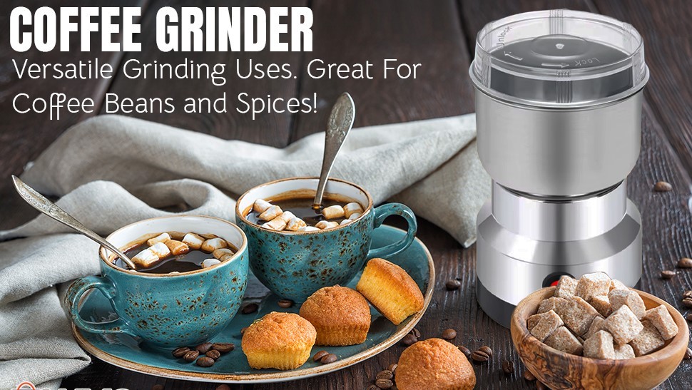 Stainless Steel Mini Coffee Bean Pepper Nuts Grinder/ Milling Machine