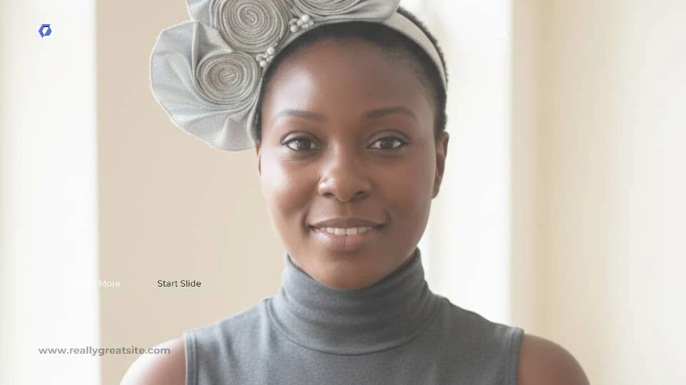 Handmade Three Rosettes Silver Aso-oke Headband Fascinator - Pre-order