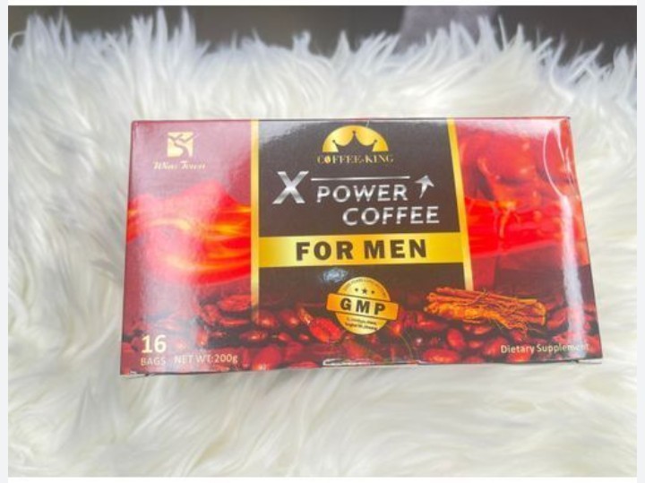 : X-Power Coffee for Men | Boost Libido, Energy, and Stamina | Tongkat Ali & Ginseng | Herbal Coffee