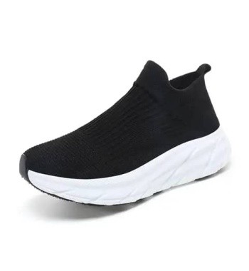 New socks shoes cross-border couples casual sneakers men's low-top sock-covered shoes walking style shoes