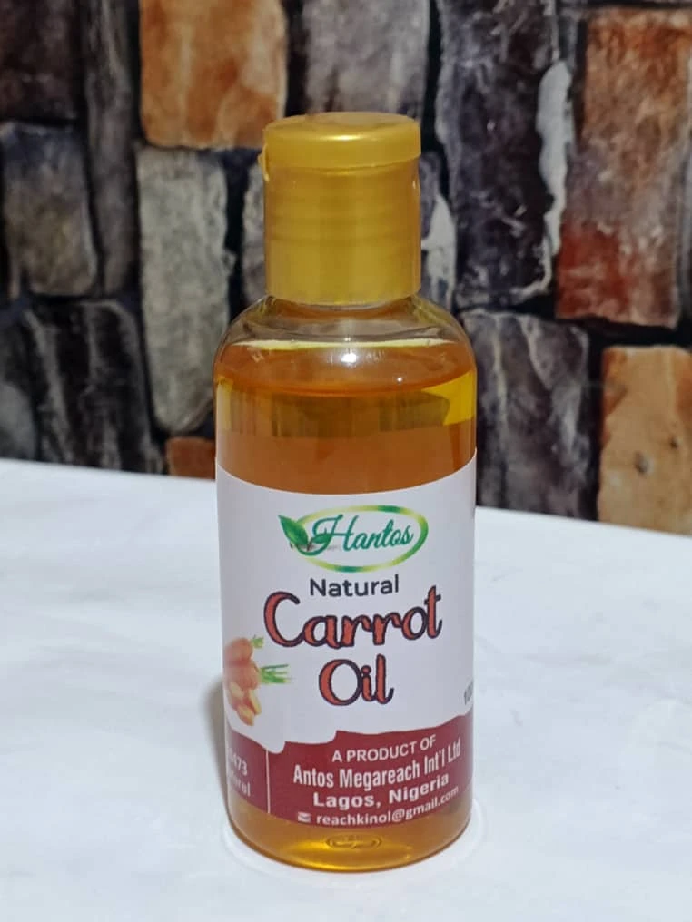 Hantos Natural Carrot Oil for Skin and Hair Glow