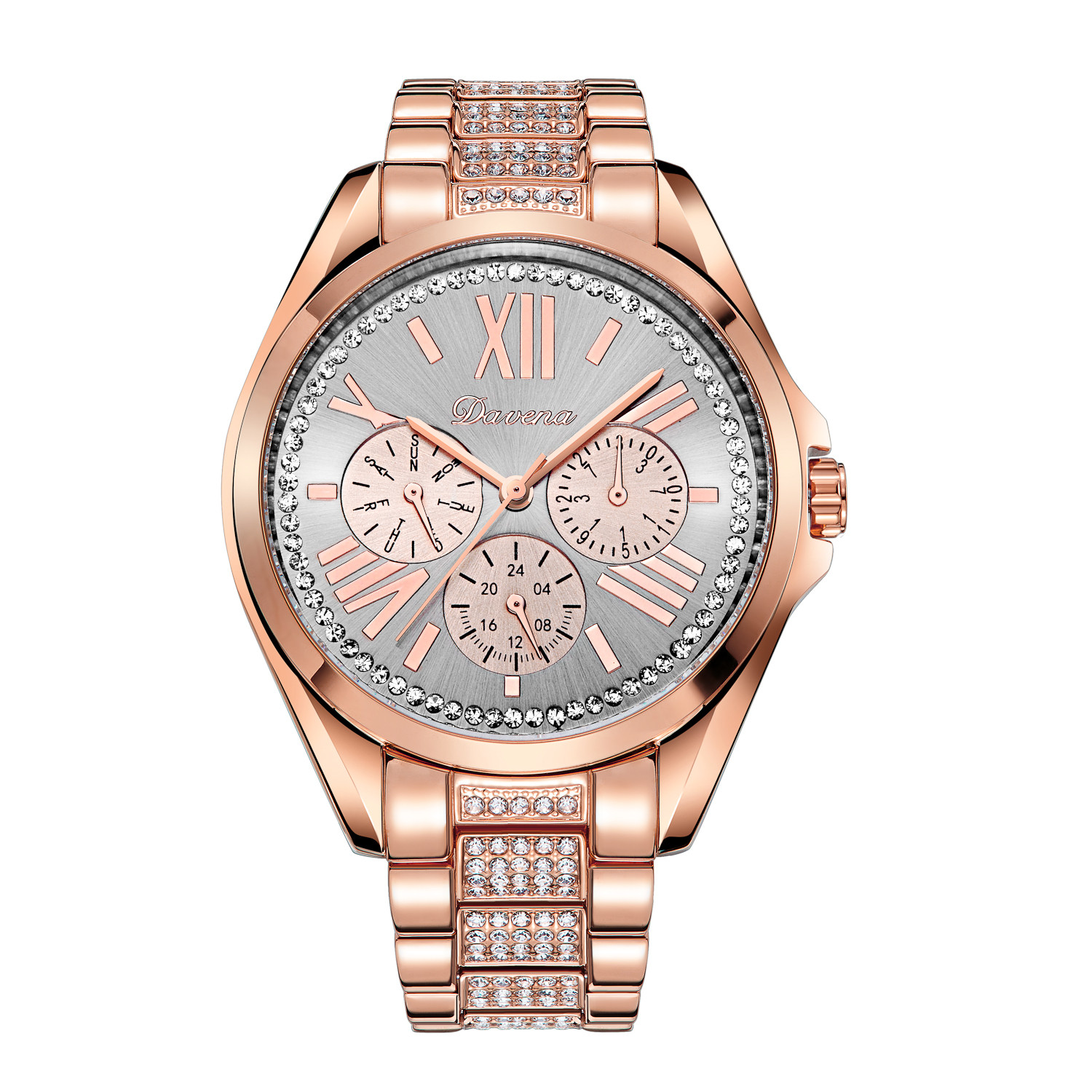 Luxury Slim Crystal Hip Hops Quartz Watch