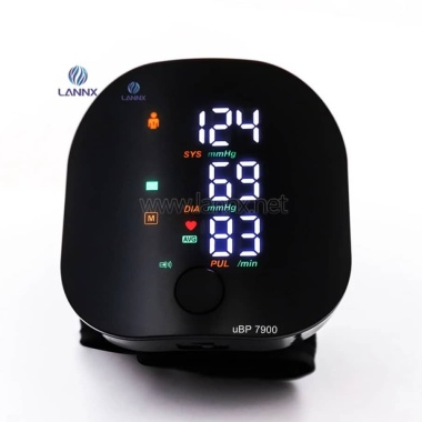 Blood pressure wrist watch