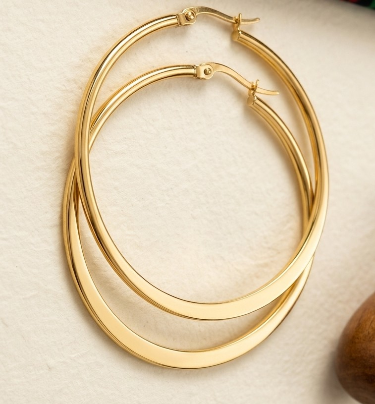 Chanel O Earrings