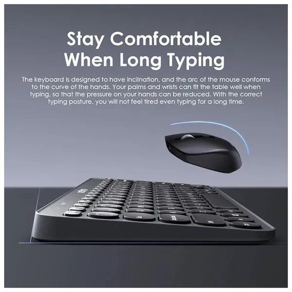 Oraimo Smart Office Slim Wireless Keyboard Mouse Kit