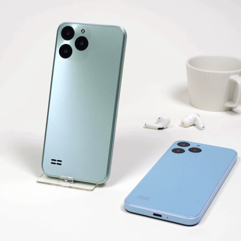 E60 6.5-Inch Android 15 Smartphone – 128GB Storage, Octa-Core UNISOC, Dual SIM 4G LTE, HD Display Mobile Phone