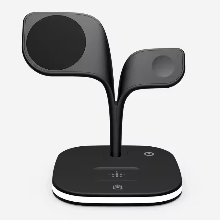 Magnetic Wireless Charger Wireless Charger Stand for iPhone 14,15 Air Pod and Watch iPhone Iwatch Airpod Android smart phone