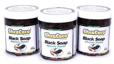 Raw Black Soap Abuwe Paste