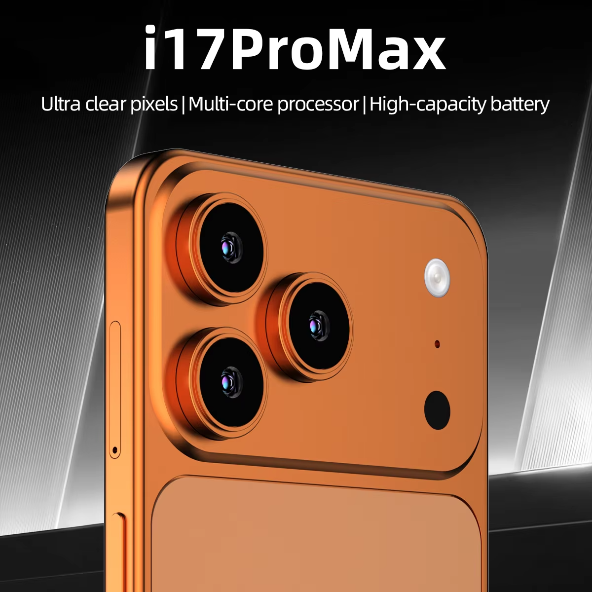 I17 Pro Max 5G Smartphone – 6.6” OLED Display, Android 14, Octa-Core, 32MP Camera, Dual SIM Fast Charging Phone