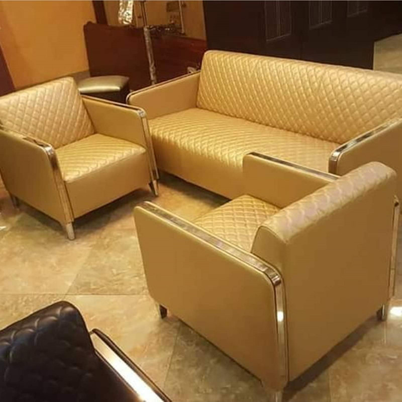Five seater office sofa
