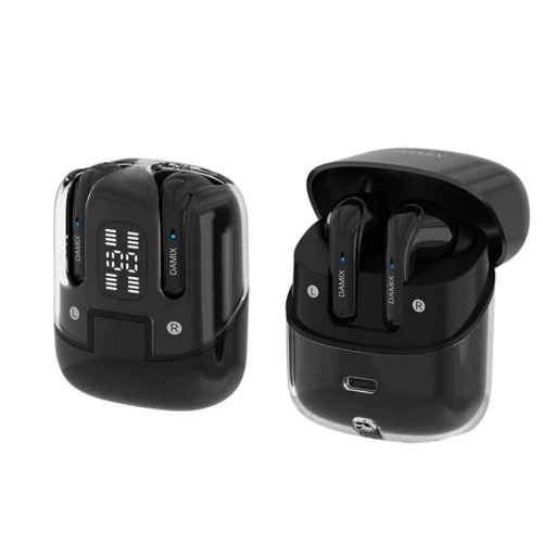 HYX DX-16 True Wireless Gaming Earbuds with <30ms Low Latency, IPX5 Waterproof, and RGB LED Lights
