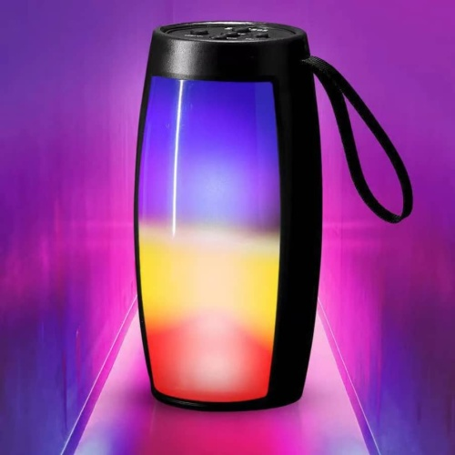 SUPMANGO TWS Bluetooth Portable Speaker - Shocking Heavy Bass Subwoofer for Outdoor & Home Use