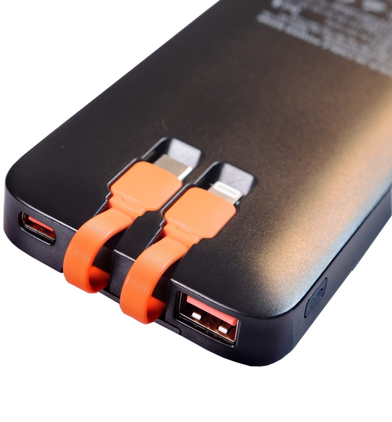 New Age J175-10K 12,500mAh Power Bank with In-Built Cables - 22.5W Quick Charge, 4-Fold Protection