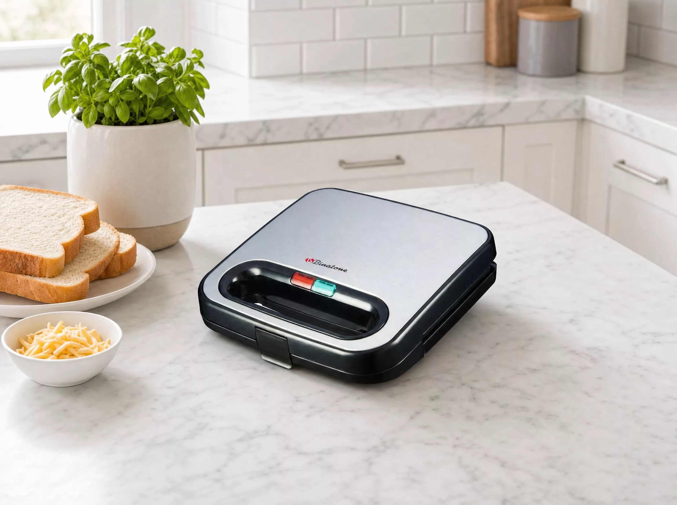 Binatone Sandwich Toaster for Quick Breakfast ST-801