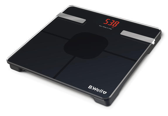 Electronic personal scale (PRO165) B.well Swiss