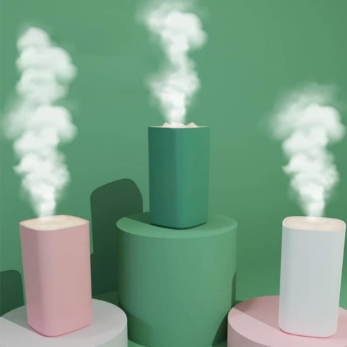 350ml Silent Nano Mist Humidifier with Purification Filter | Anti-Dry Burning & Sleep Light