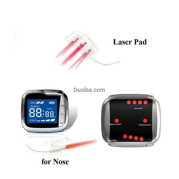 Lastek GD10-D Wrist Laser Therapy Watch - Class II Medical Device for Physical Therapy
